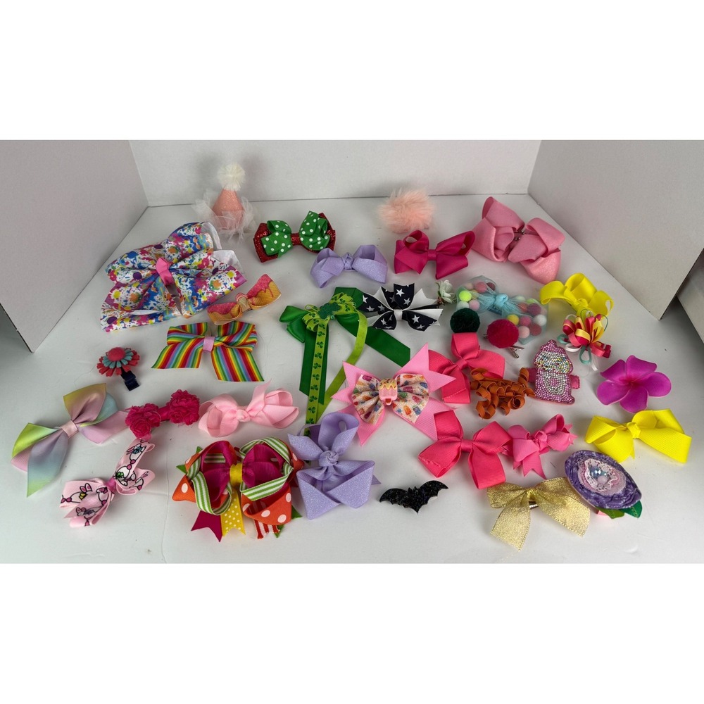 Assortment of Hair Bows, Headbands, Scrunchies‎ and Wraps Girls Infant/Toddler